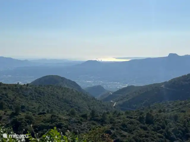 Lavande en Francia, Var, Nans-les-Pins - casa vacacional Vista al mar desde lo alto del Col de L'Espigoulier