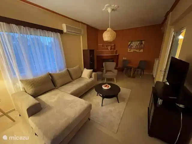 Location de Vacances Grèce, Riviera Olympic , Katerini, bungalow - Maison Sfendami Le salon