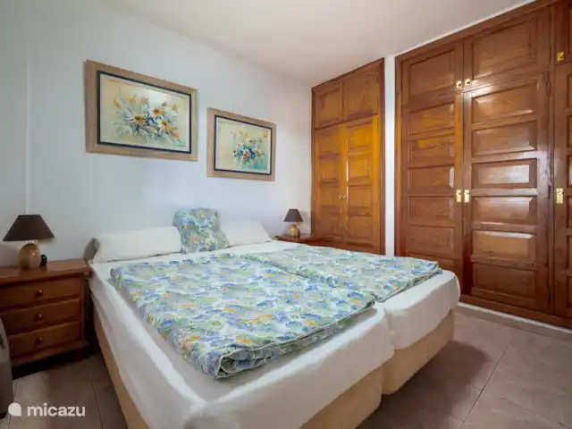 Vista Atlántica Tenerife Sur en España, Tenerife, Costa del Silencio - apartamento dormitorio