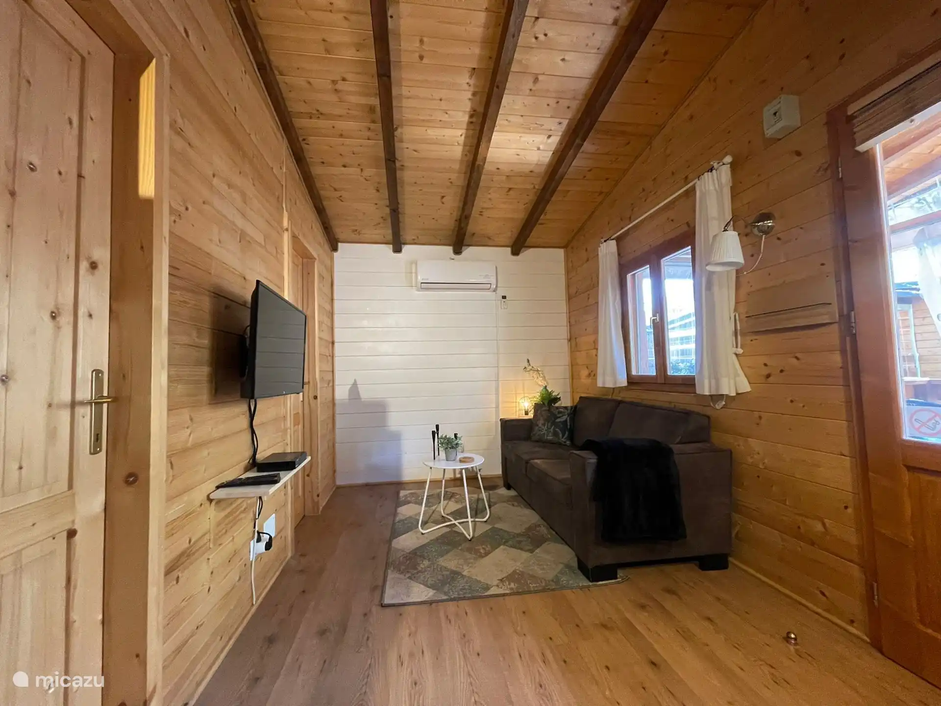 Living room with air-conditioned sitting area
