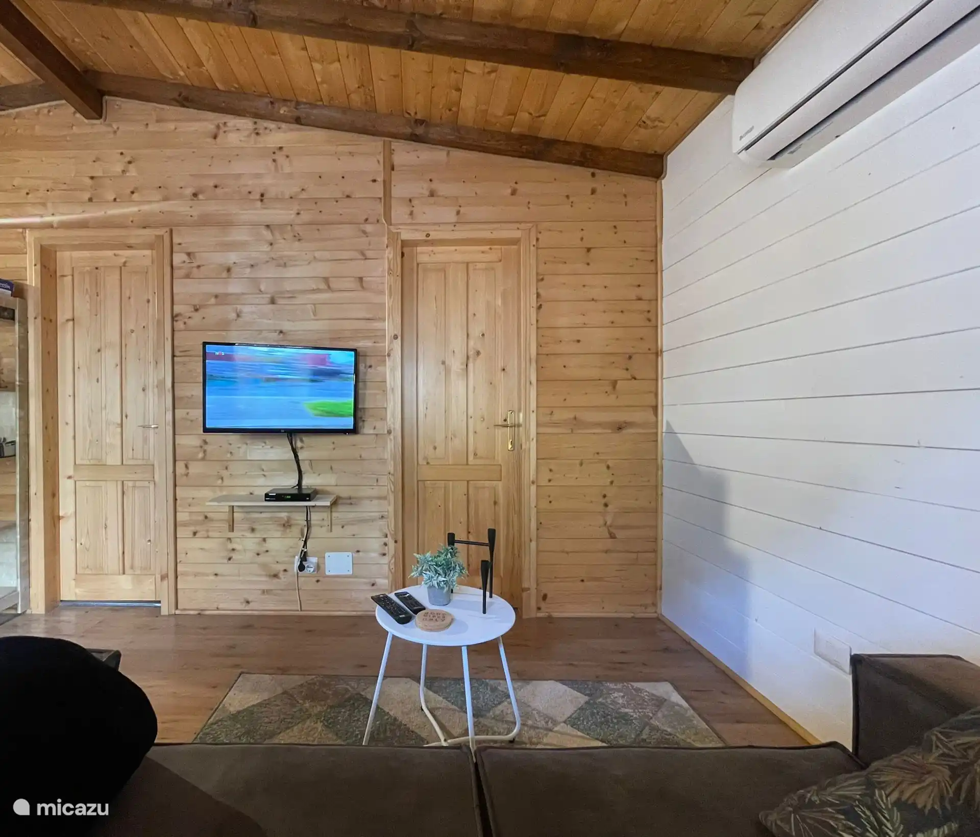 SAT television with Dutch/German channels