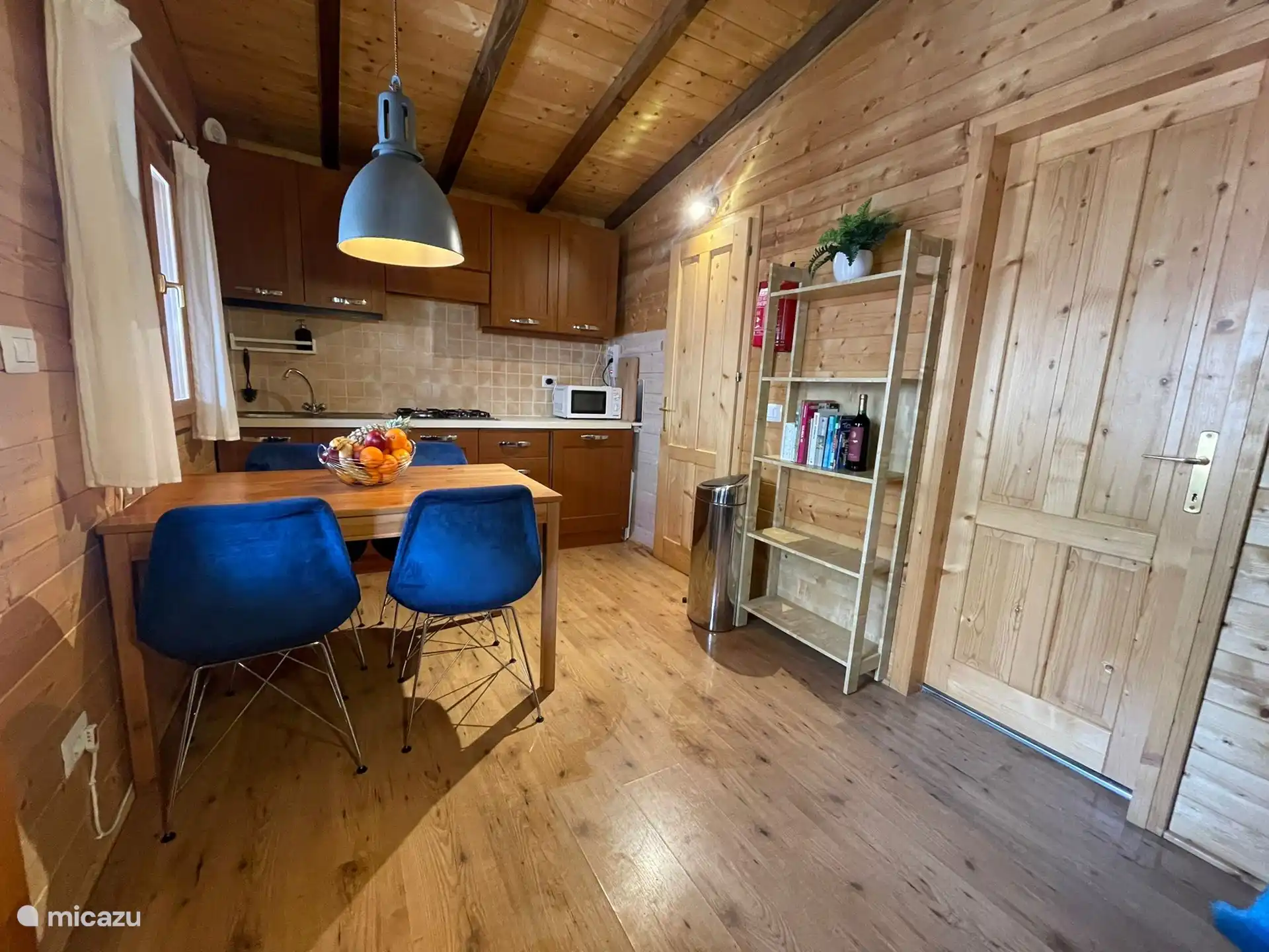 Kitchen with dining area
