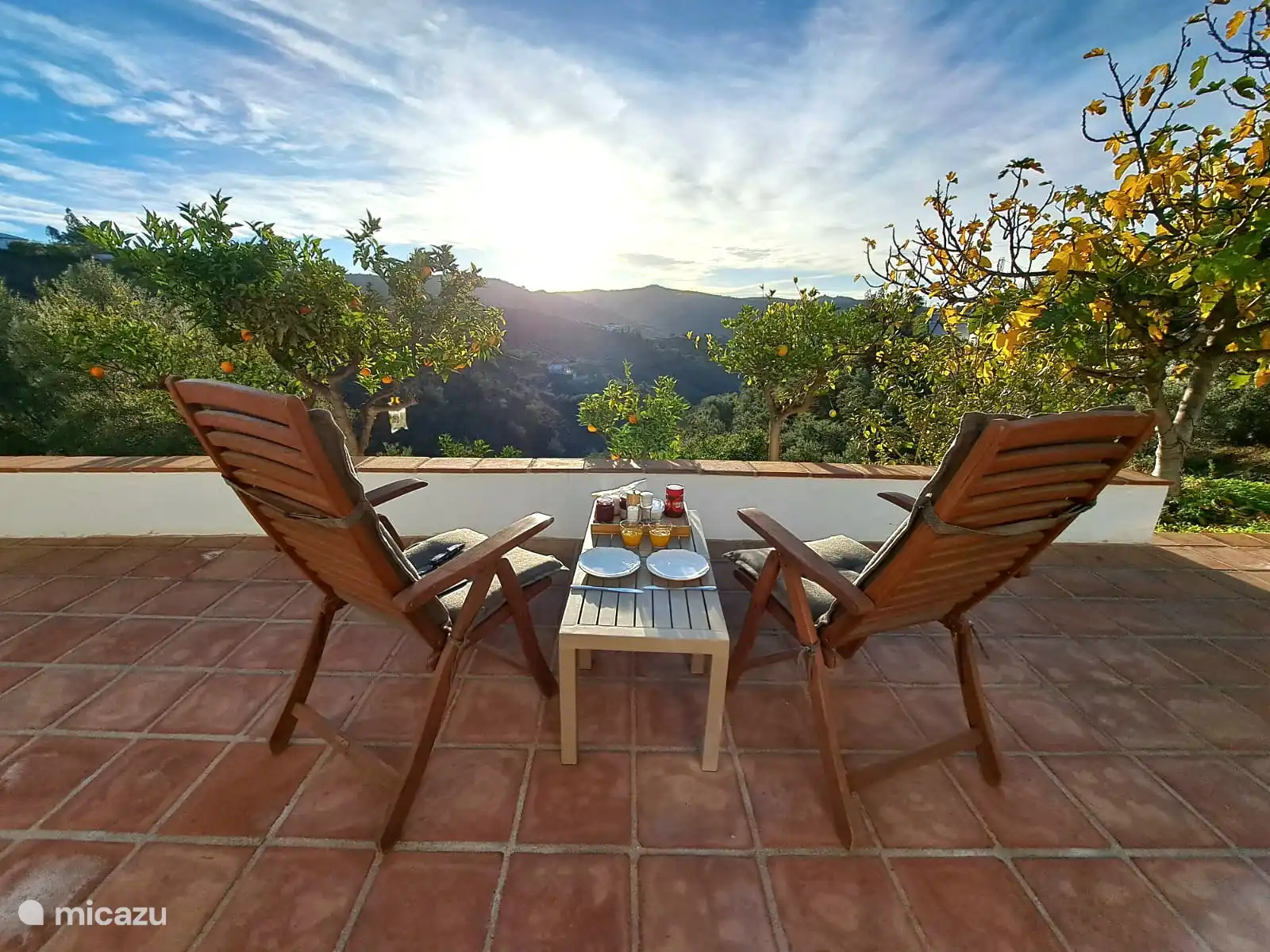 Ontbijten met dit uitzicht