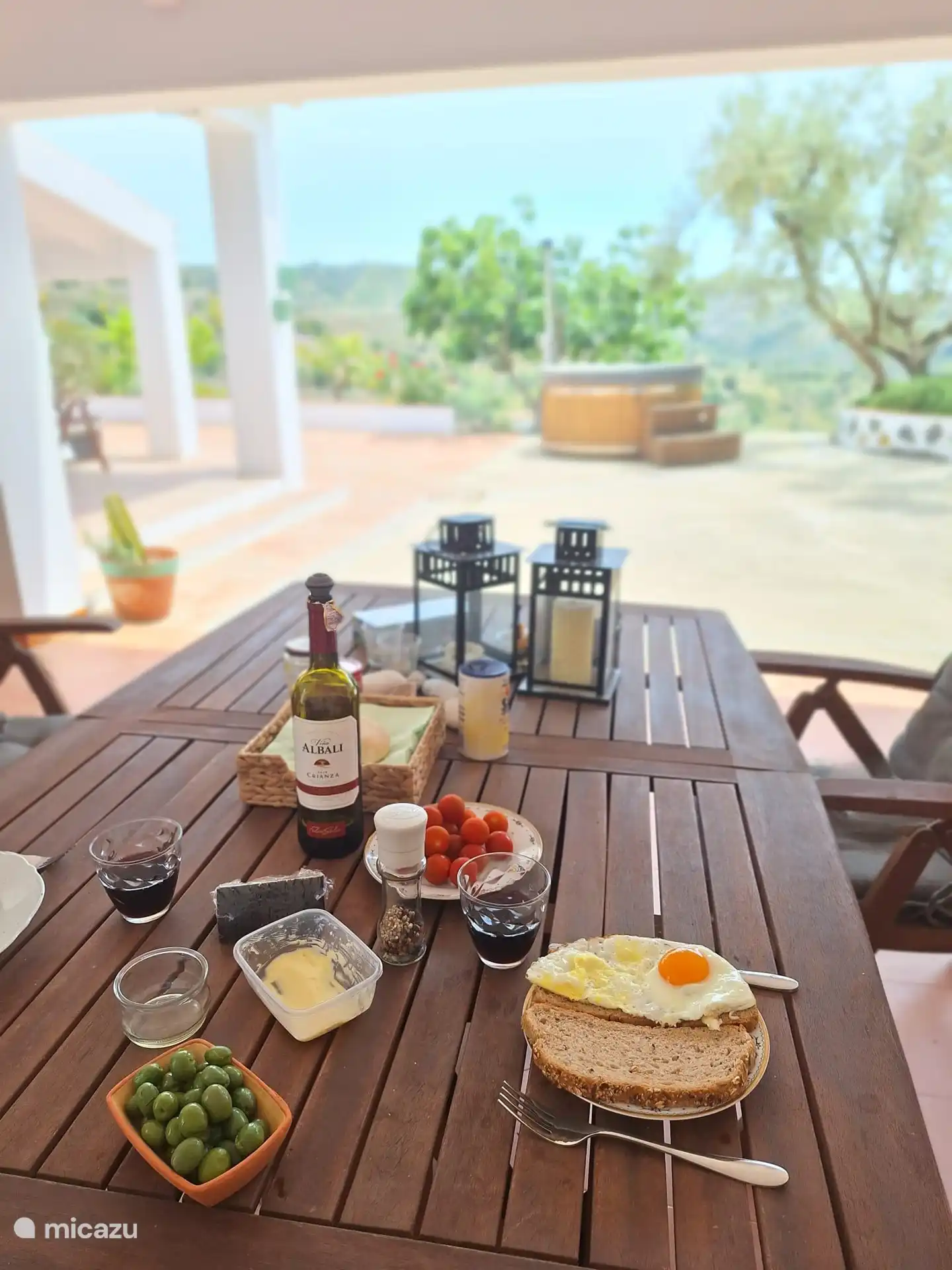 Außenküche, Außenleben