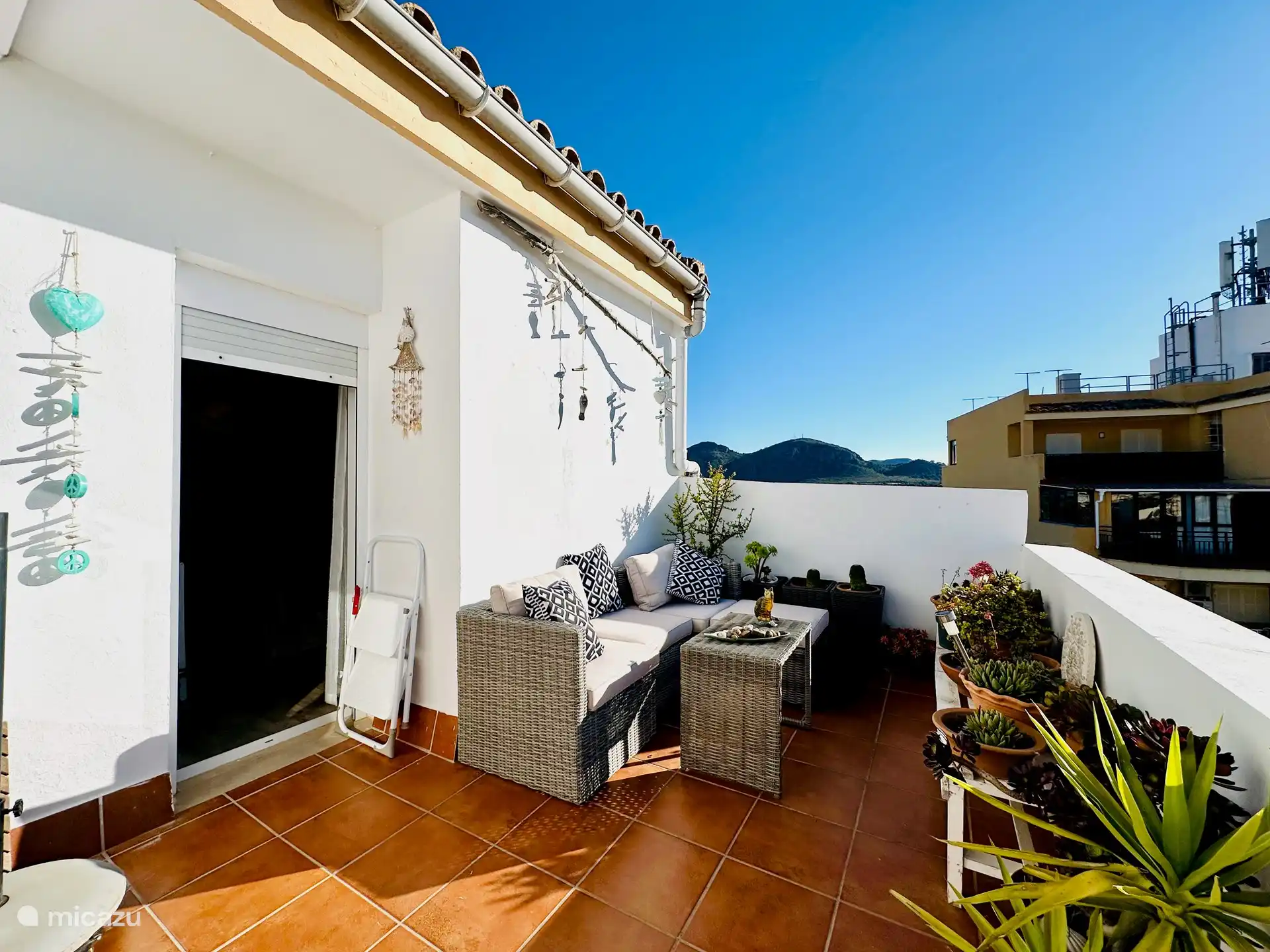 Apartamento con terraza y vistas al mar Alcúdia en España, Mallorca, Alcúdia - Apartamento