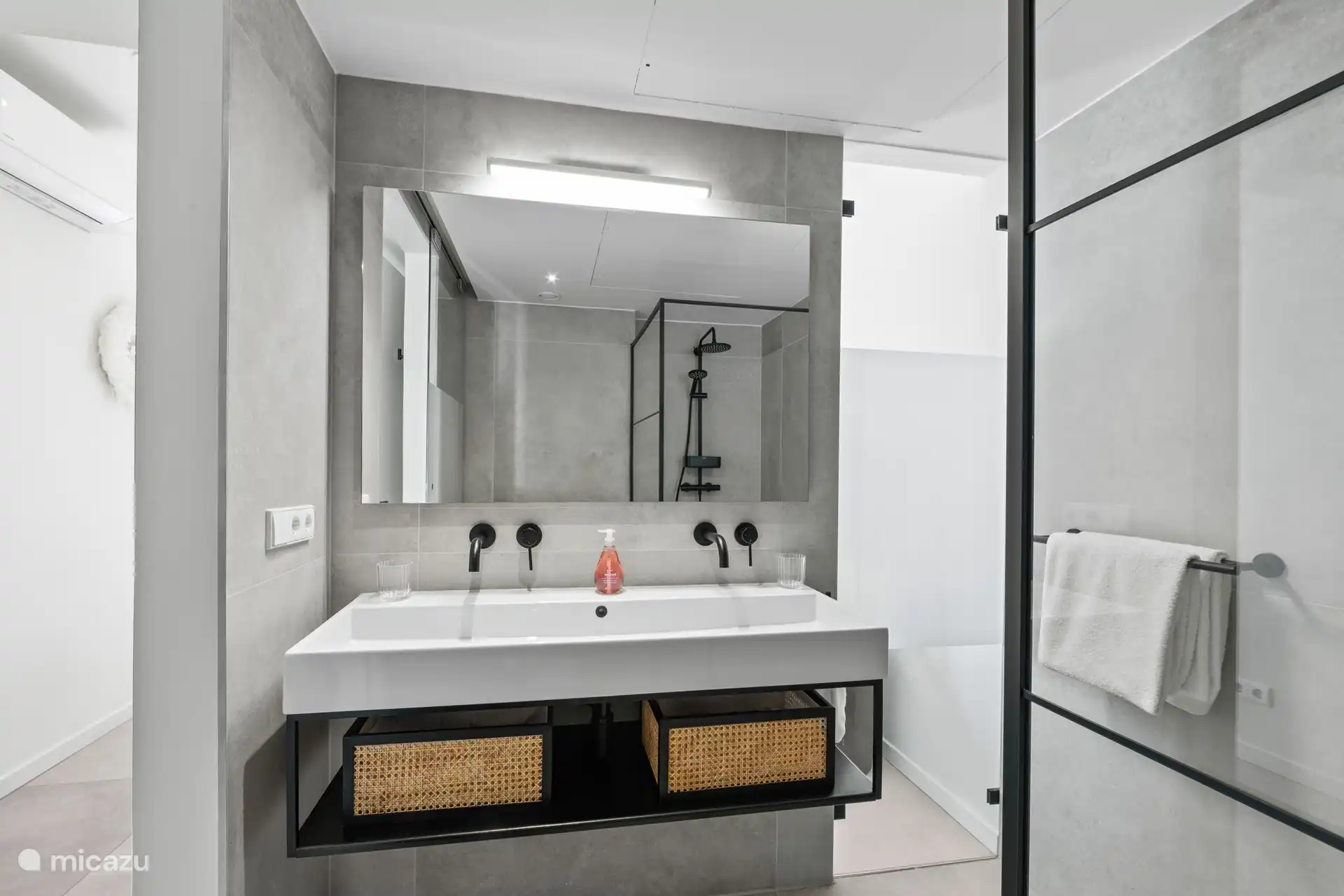 Bathroom in the master bedroom