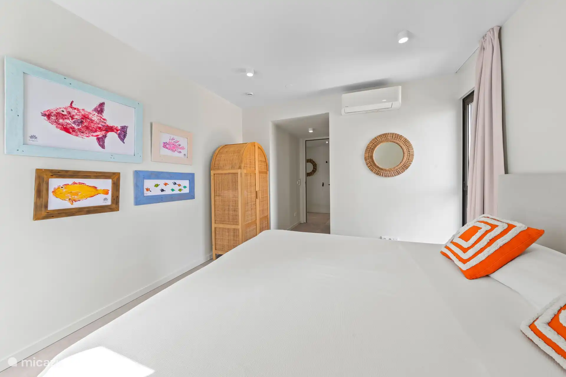 Bedroom 2 with a/c and bathroom