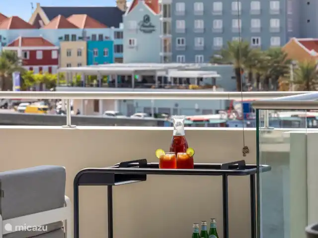 The Wharf 7E, appartement citadin de luxe | Curaçao, Curaçao-Centre, Willemstad - appartement Vue unique sur Willemstad