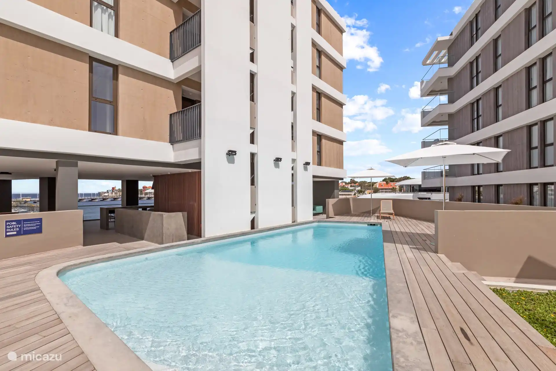 Communal swimming pool