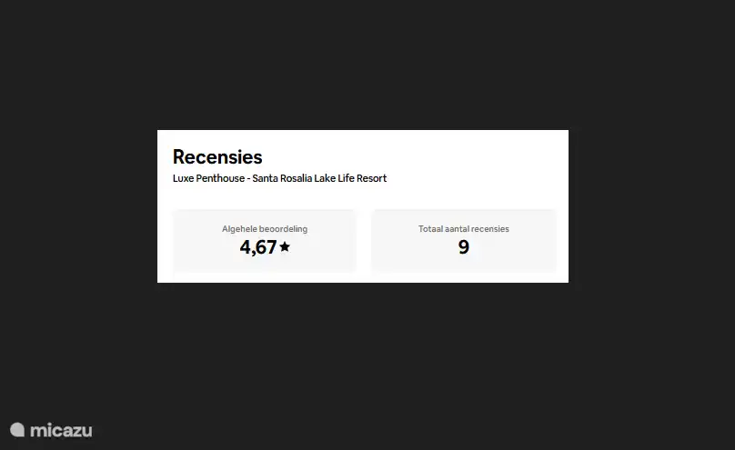 Bewertungen von Booking und Airbnb sind großartig!