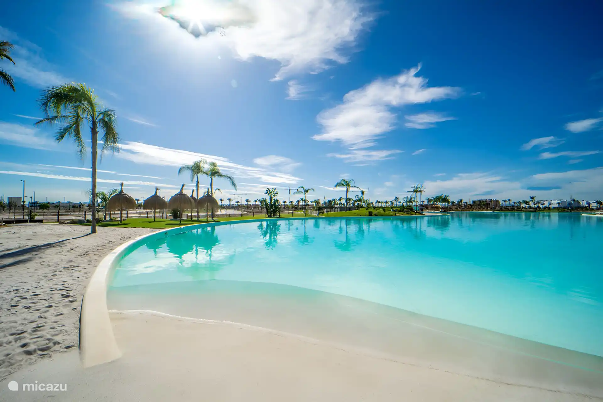 Der schönste und größte See in einem Resort in Europa. 