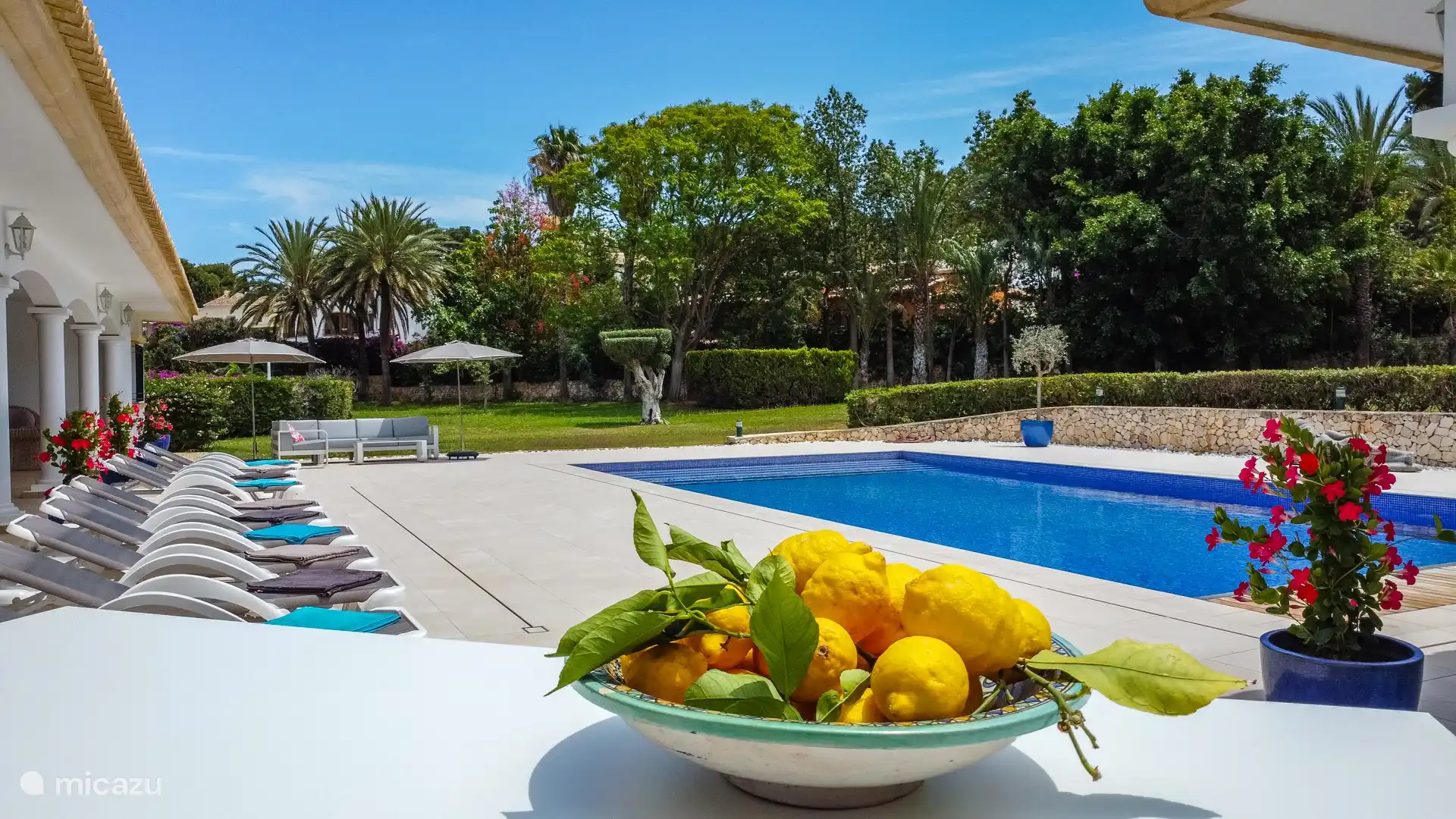 Luxusvilla El Tosalet Javea Schwimmbad