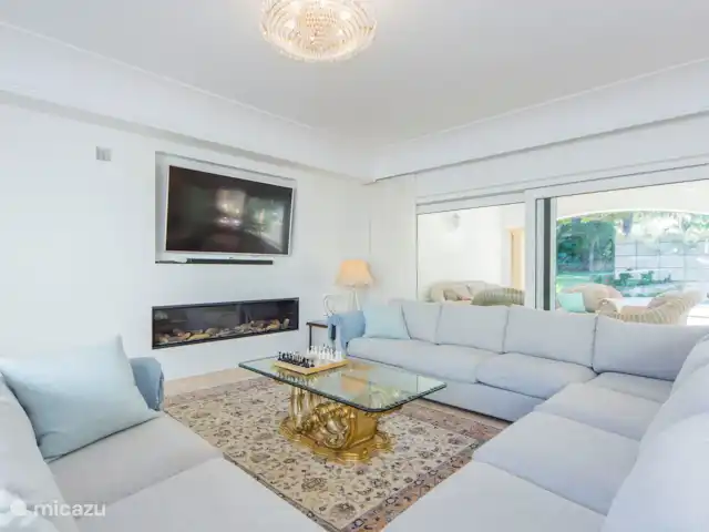 Villa El Tosalet  | Espagne, Costa Blanca, Jávea - villa Salon, coin salon avec foyer au gaz