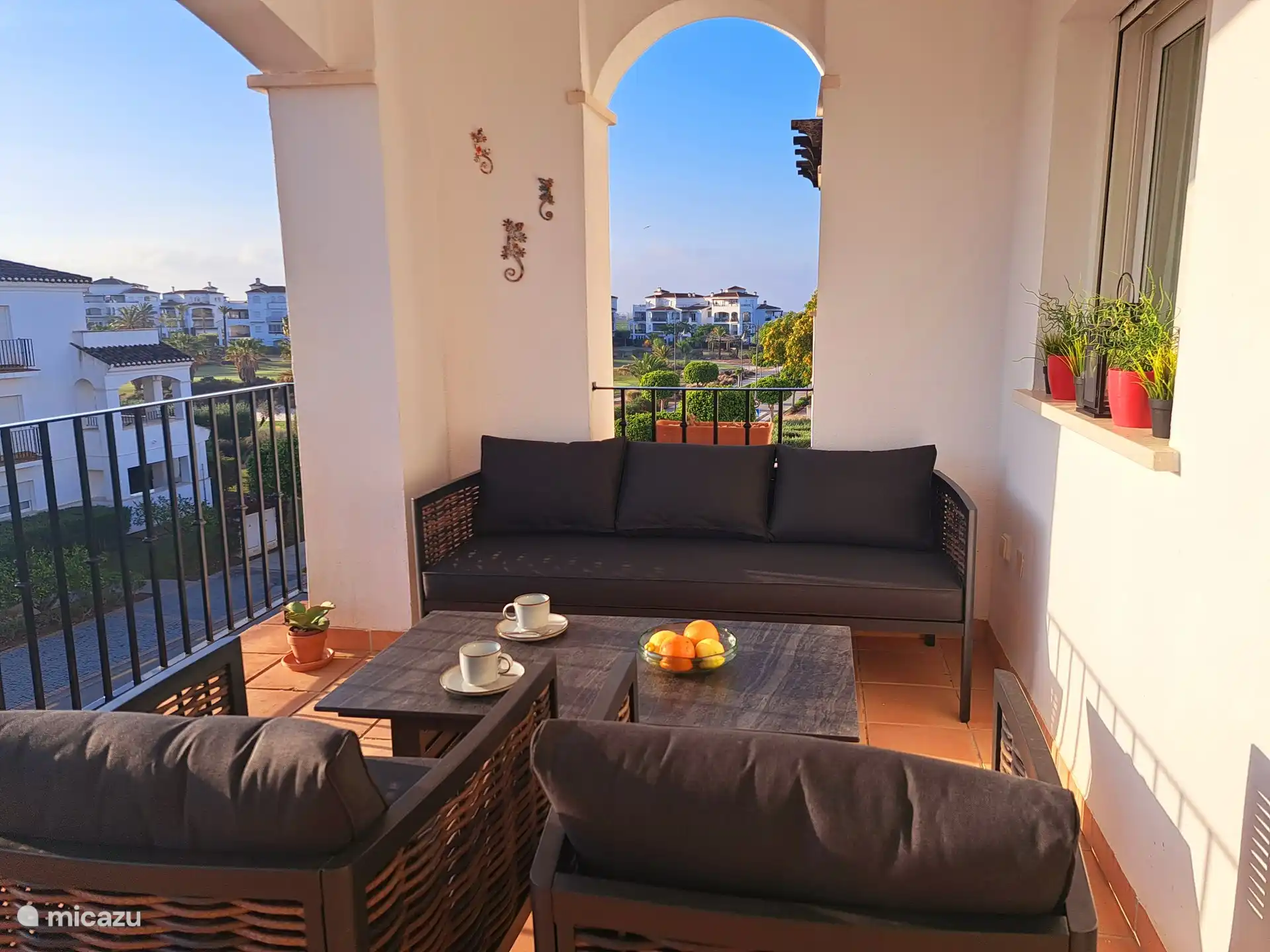 Terrasse à l’avant