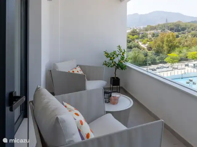 Jardins de fleurs Estepona | Espagne, Costa del Sol, Estepona - appartement balcon