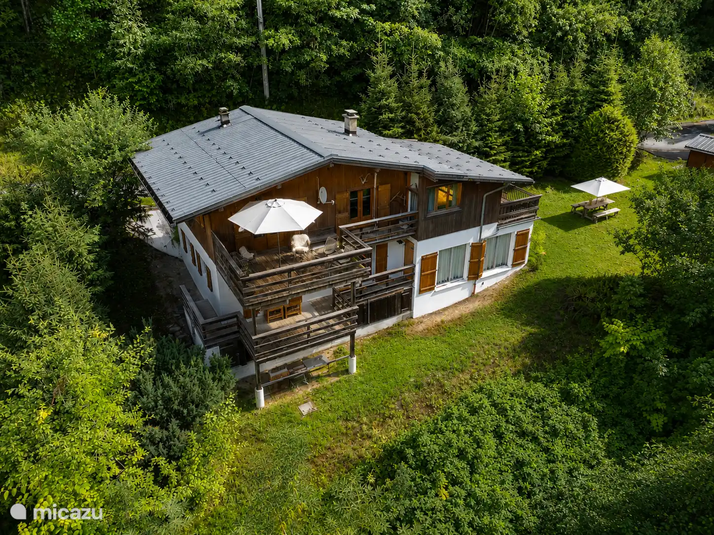 Bovenaanzicht woning