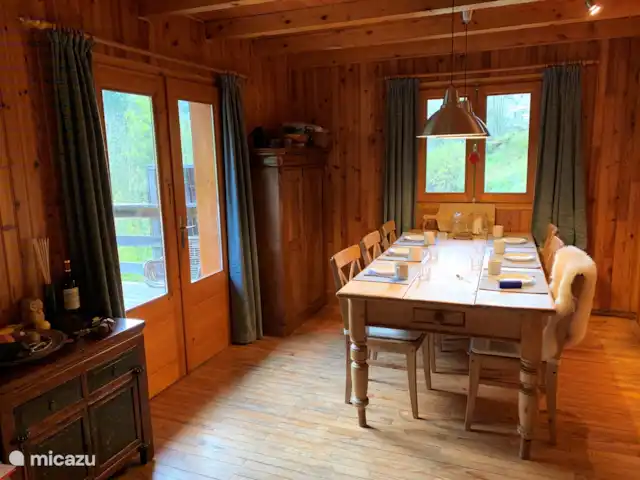 Le Hibou Vert  | France, Haute-Savoie, Saint-Gervais-les-Bains - maison de vacances Salle à manger