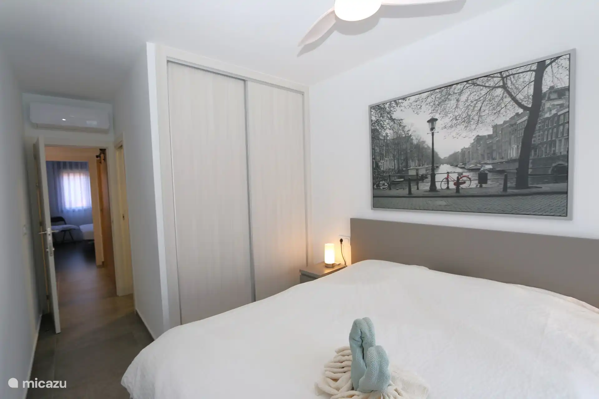 The wardrobe of the other bedroom.