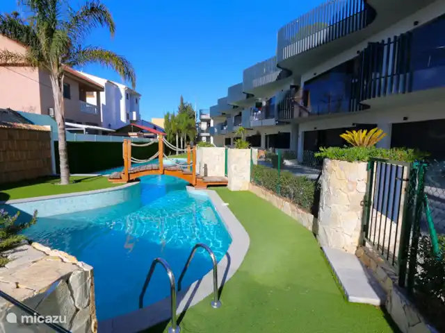 Marau Beach Resort met zeezicht huren in Spanje, Costa Cálida, San Javier - appartement Het aangezicht van het appartementencomplex.