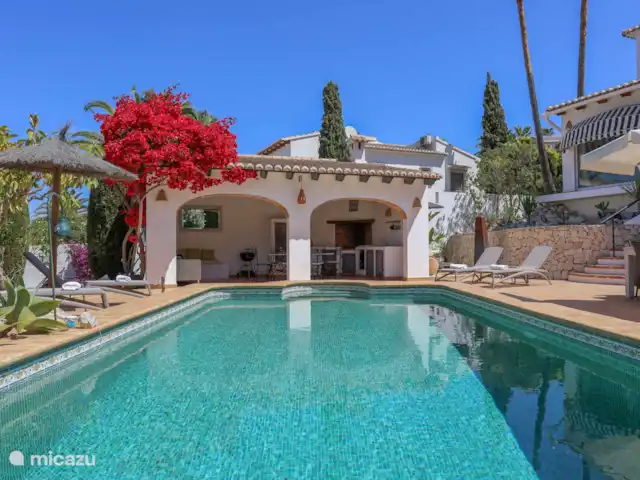 Villa Dadores | Espagne, Costa Blanca, Benitachell - villa Vue de la cuisine extérieure