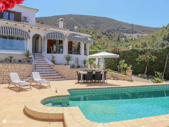 Villa Dadores | Espagne, Costa Blanca, Benitachell - villa Jardin avec plusieurs coins salon