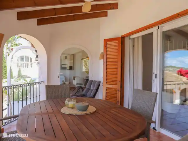 Villa Dadores | Espagne, Costa Blanca, Benitachell - villa Coin salon avec porte donnant sur l’intérieur