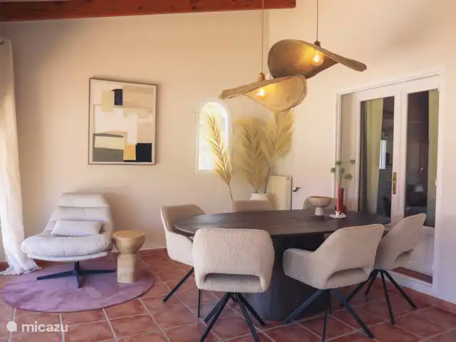 Villa Dadores | Espagne, Costa Blanca, Benitachell - villa Salle à manger intérieure élégante