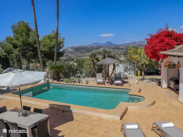 Villa Dadores | Espagne, Costa Blanca, Benitachell - villa Piscine privée d’eau salée avec vue sur la vallée verdoyante