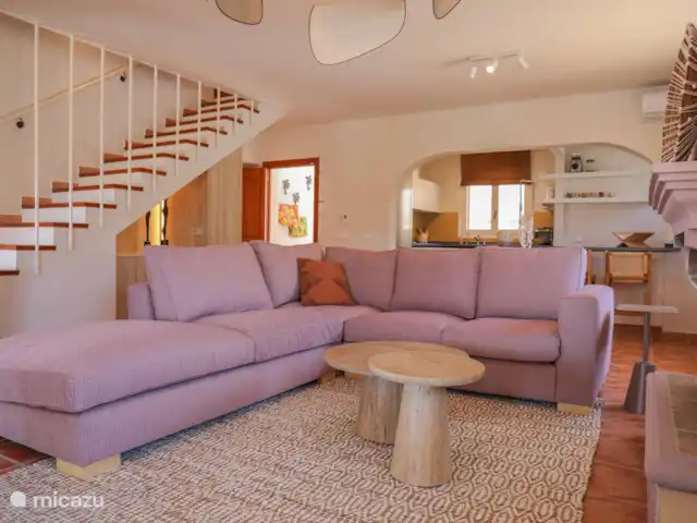 Villa Dadores | Espagne, Costa Blanca, Benitachell - villa Salon confortable avec canapé d’angle