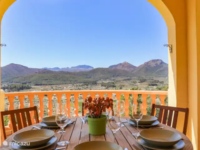 Villa Valle Hermoso | Espagne, Costa Blanca, Alcalali - villa Vue pendant le dîner