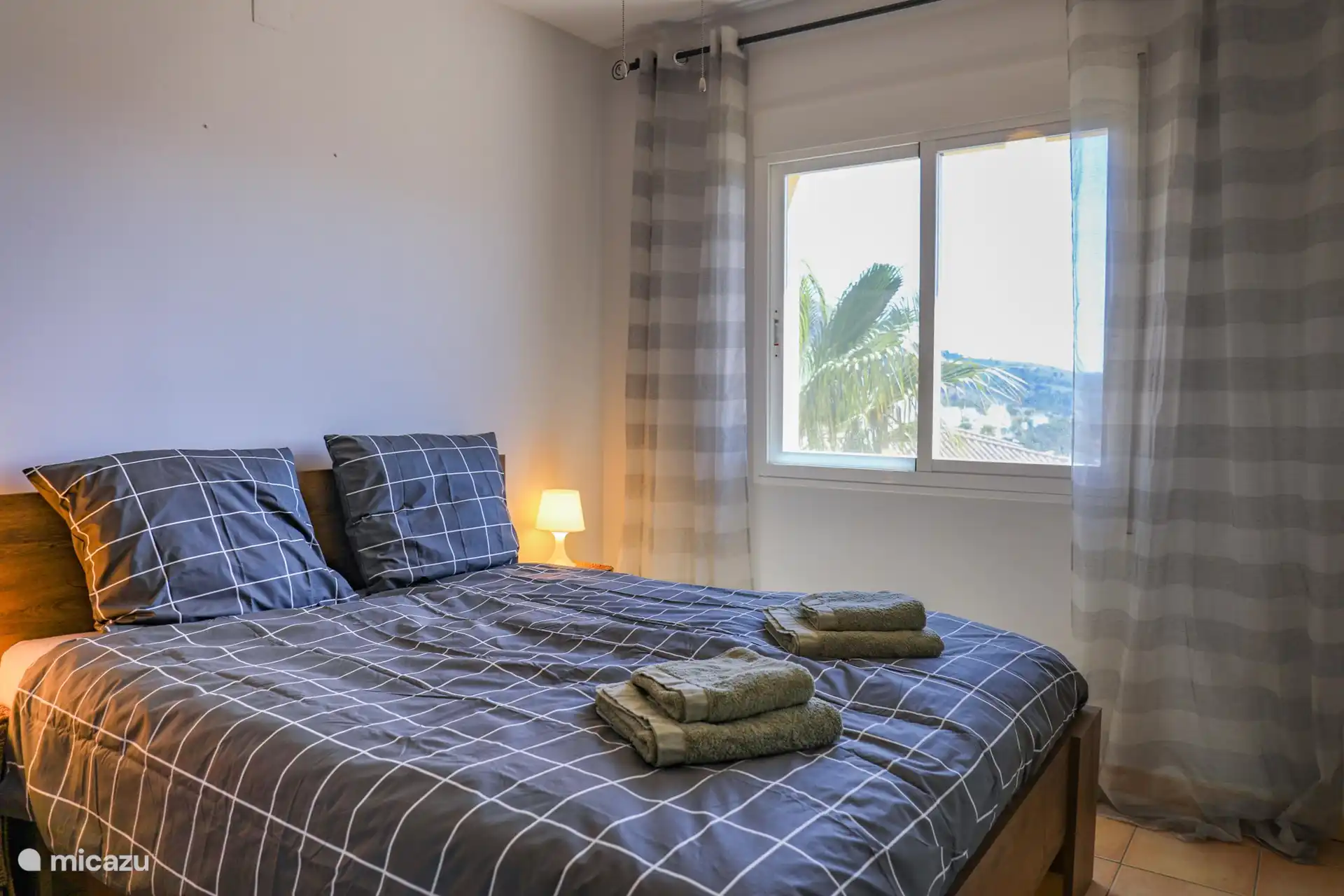 Schlafzimmer mit 1 Doppelbett