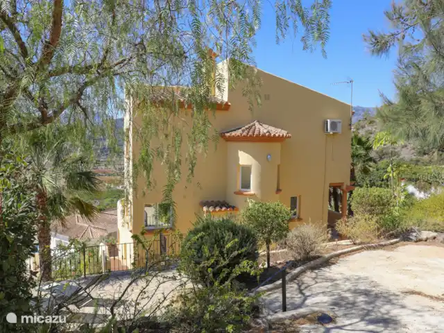 Villa Valle Hermoso | Espagne, Costa Blanca, Alcalali - villa La vue de face de la Villa Valle Hermoso