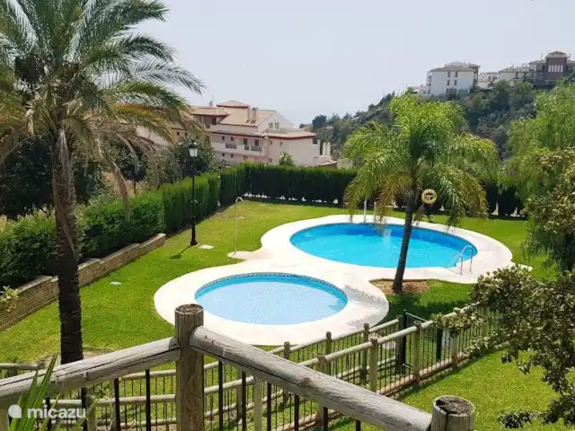 Location de Vacances Espagne, Costa del Sol, Benalmádena, maison de vacances - Benalmádena Pueblo Piscine avec vue sur la mer !
