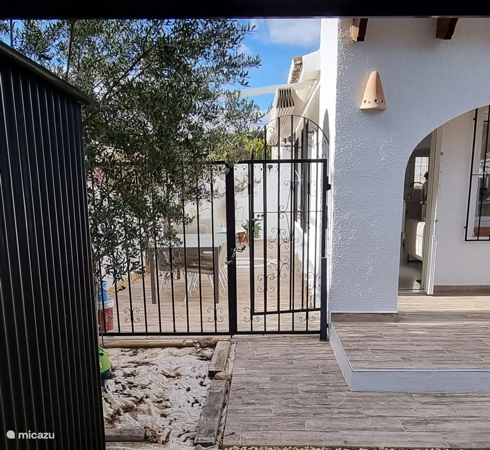 La terrasse est fermée 