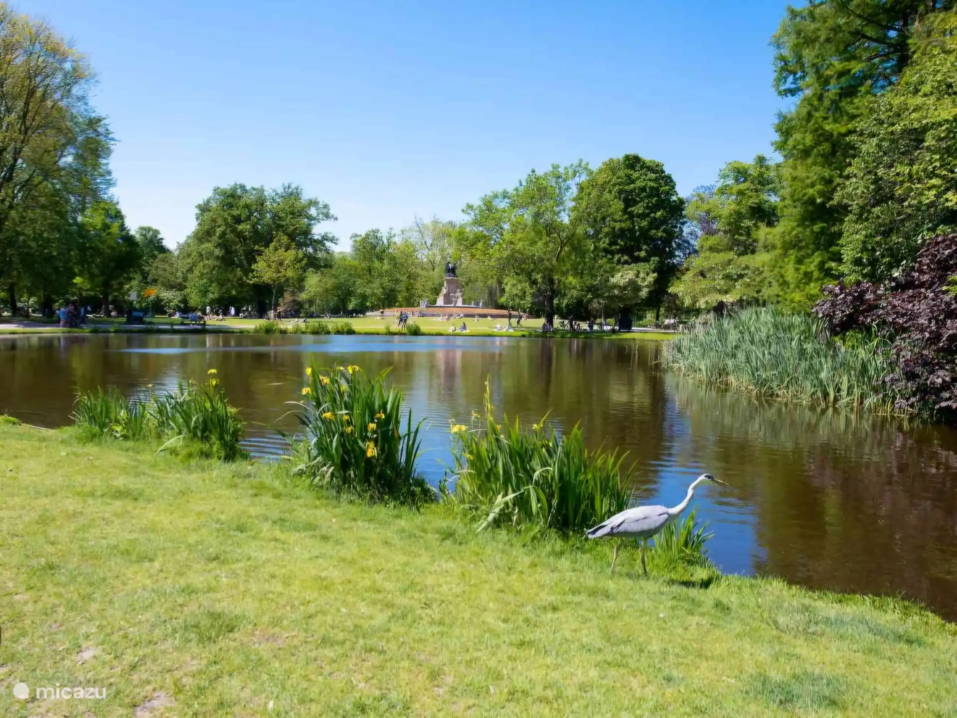 Schöne Plätze im Vondelpark. Innerhalb von 15 Minuten von der Unterkunft entfernt. 
