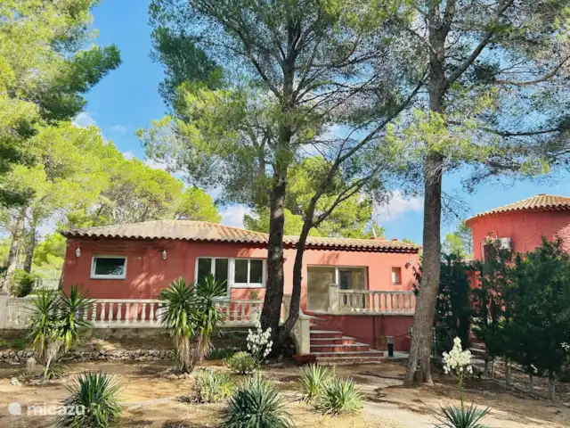 Villa Terra- Laurier-rose | Espagne, Costa Dorada, L'Ametlla de Mar - finca Vue arrière avec la terrasse