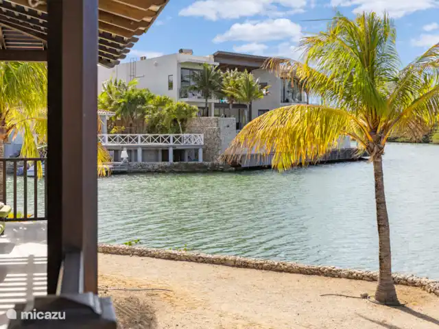 Pueblo de las Tierras Acuáticas, Casa Cascaya en Bonaire, Bonaire, Kralendijk - casa vacacional Terraza exterior