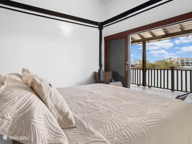 Pueblo de las Tierras Acuáticas, Casa Cascaya en Bonaire, Bonaire, Kralendijk - casa vacacional Dormitorio dos