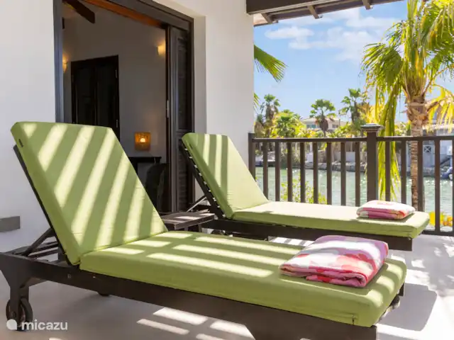 Pueblo de las Tierras Acuáticas, Casa Cascaya en Bonaire, Bonaire, Kralendijk - casa vacacional Terraza exterior
