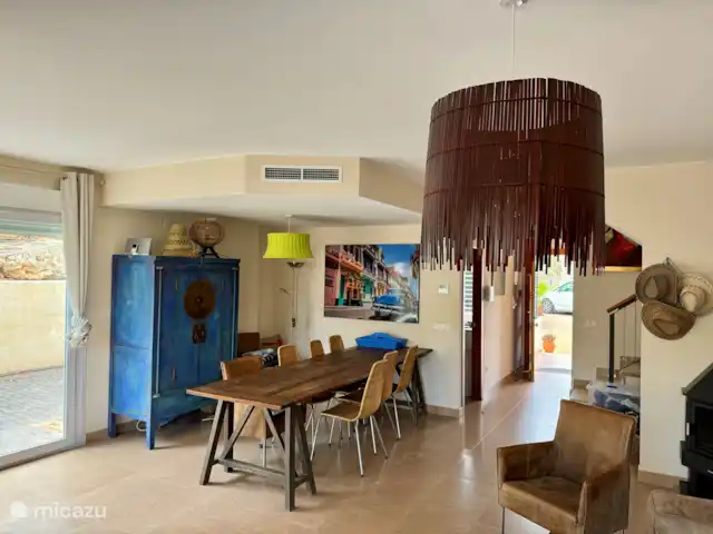 Location de Vacances Espagne, Costa Blanca, Moraira, maison de vacances - Casa Palmeras Moraira Sport Coin repas dans le salon