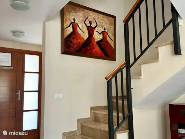 Location de Vacances Espagne, Costa Blanca, Moraira, maison de vacances - Casa Palmeras Moraira Sport Escalier du salon au premier étage