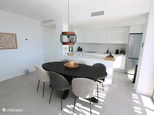 Seascape Resort Finestrat Benidorm | Espagne, Costa Blanca, Finestrat - appartement Cuisine + table à manger