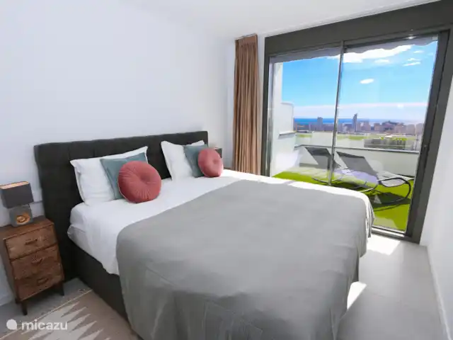 Seascape Resort Finestrat Benidorm | Espagne, Costa Blanca, Finestrat - appartement Chambre avec lit double