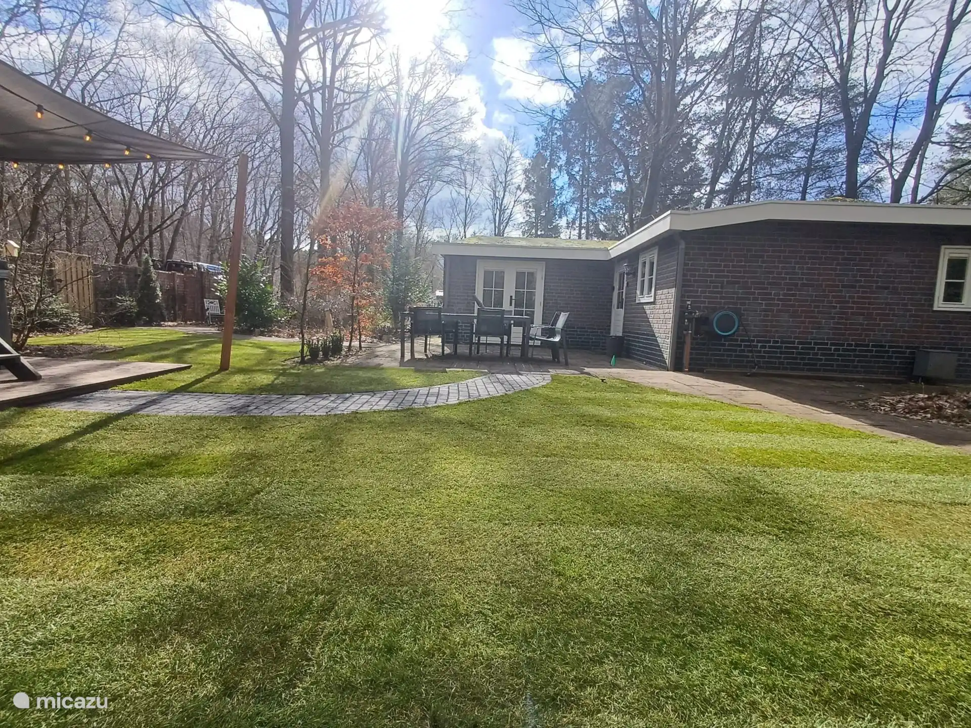 De tuin van Family Wellness