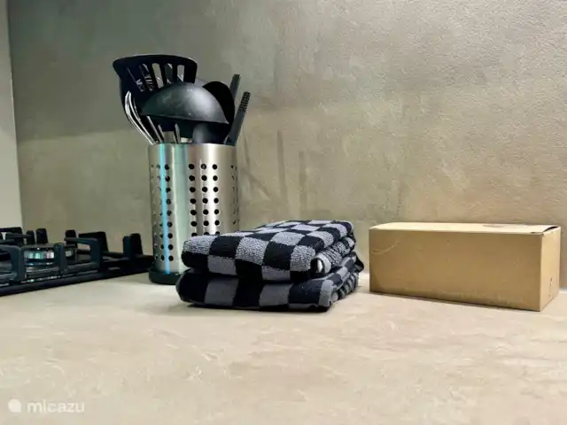Maison de vacances Maridu Family Wellness | Pays-Bas, Gueldre, Hattemerbroek - chalet À votre arrivée, un set de torchons de cuisine pratique et un pack de démarrage vous attendront. Ce paquet contient 3 pastilles pour lave-vaisselle, un torchon, une éponge, du savon à vaisselle et une brosse à vaisselle. Tout ce dont vous avez besoin pour profiter immédiatement de votre séjour dans le confort.