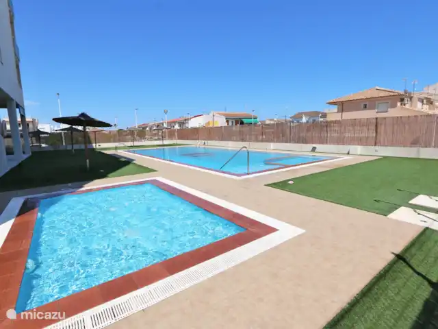 La Ribera avec grand balcon ensoleillé | Espagne, Murcia, Santiago de la Ribera - appartement Grande piscine commune
