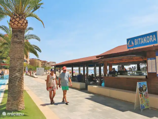 La Ribera avec grand balcon ensoleillé | Espagne, Murcia, Santiago de la Ribera - appartement Points de restauration le long de la plage