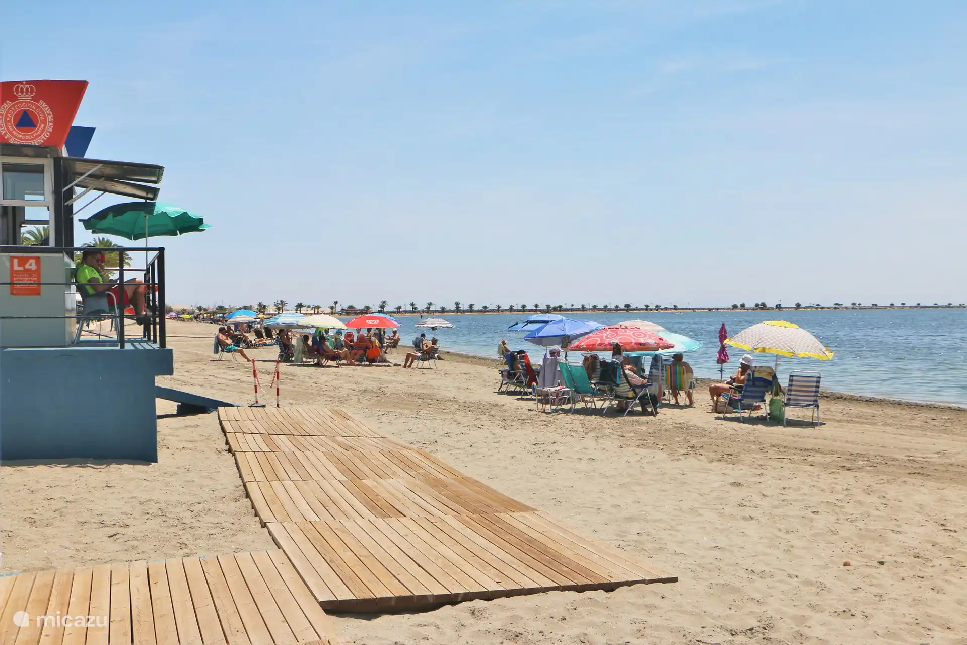 Fácil acceso a la playa