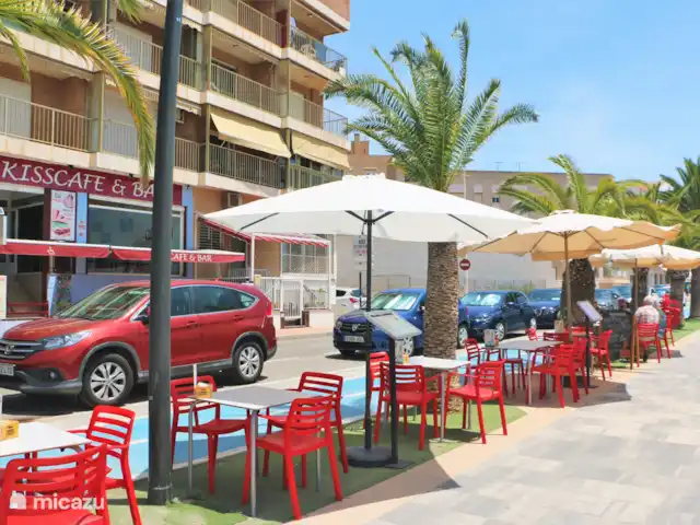 La Ribera avec grand balcon ensoleillé | Espagne, Murcia, Santiago de la Ribera - appartement Points de restauration le long de la plage