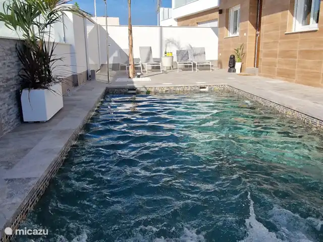 Villa de vacaciones en el centro de San Pedro en España, Murcia, San Pedro del Pinatar - villa Piscina